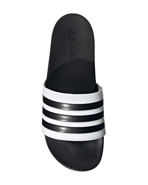Adidas White Gender Inclusive Adilette Comfort Sport Slide Sandal