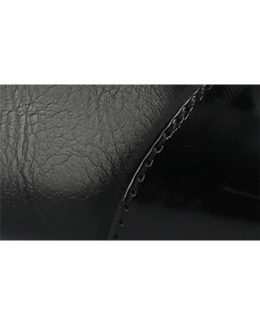 Journee Collection Black Thea T-Strap Flat