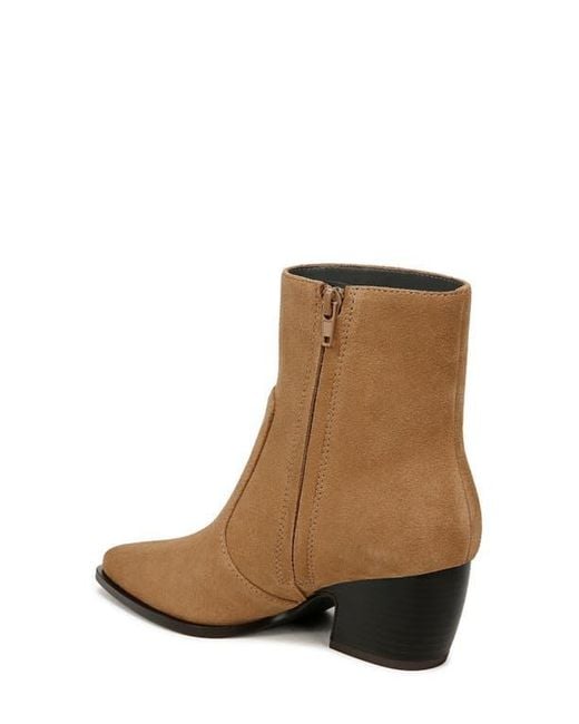 Bottes Franco Sarto - Genouillères Daim Marron - Occasion - Taille 7 US - Style équitation