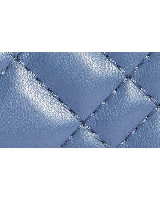 Kurt Geiger Blue Micro Birxton Convertible Shoulder Bag