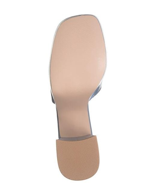 Steve Madden Troyye Platform Sandal in Blue | Lyst