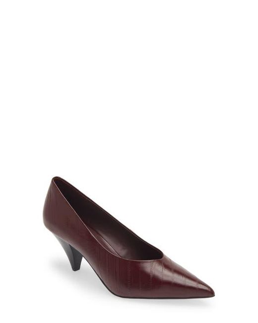 Jeffrey Campbell Red Quatre Pointed Toe Pump