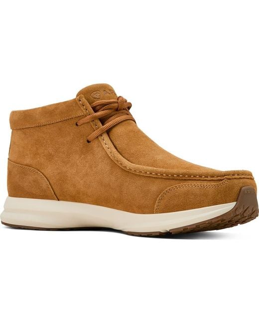 Ariat Brown Spitfire Leather Chukka Boot for men