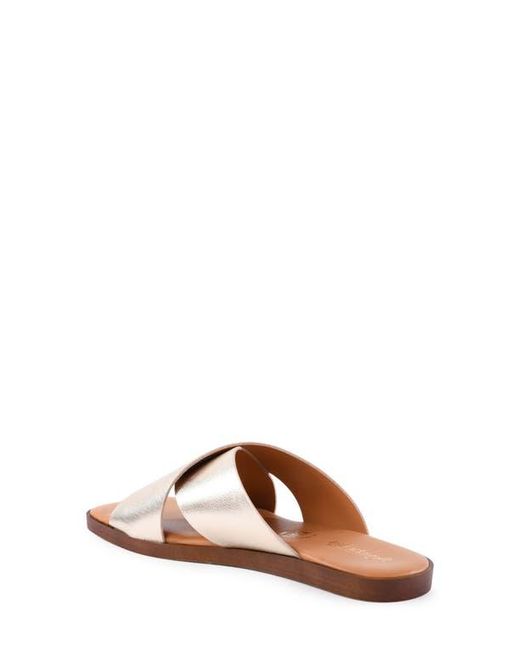 Seychelles Metallic Chai Sandal