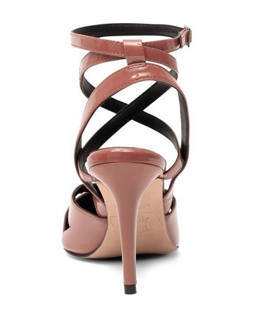 Anthony Veer White Ava Wrap Ankle Strap Pump