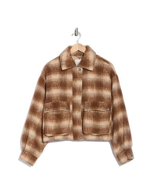 Lucky Brand Blue Plaid Jacket