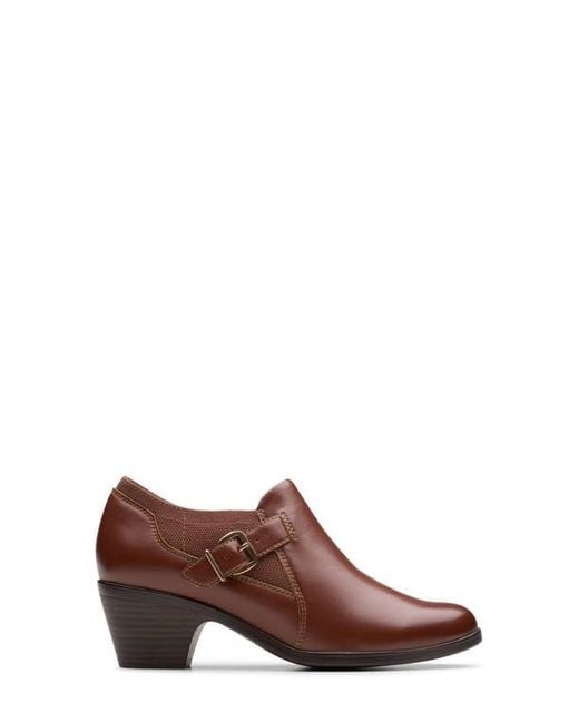 Clarks Brown Emily2 Darcey Bootie