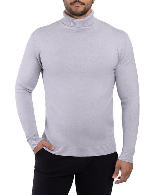 Xray Jeans Gray Turtleneck Pullover Sweater for men