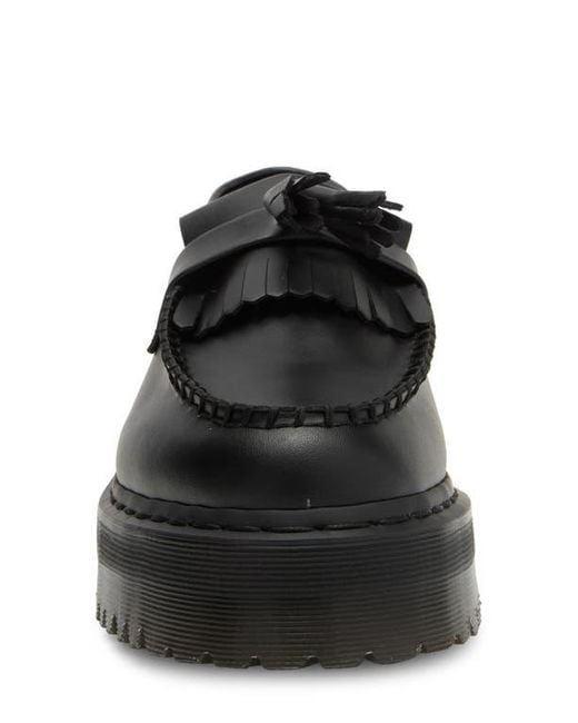 Dr. Martens Black Adrian Quad Tassel Loafer