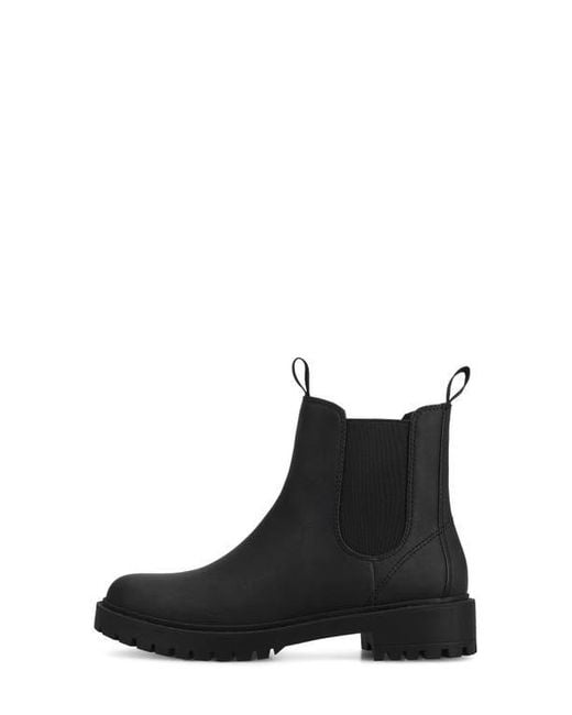Journee Collection Black Blanche Chelsea Boot