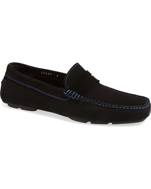 To Boot New York Black 'Ashton' Driving Shoe for men
