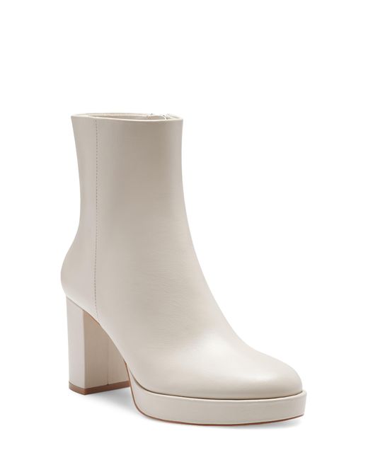 Vince Camuto White Ashlee Bootie