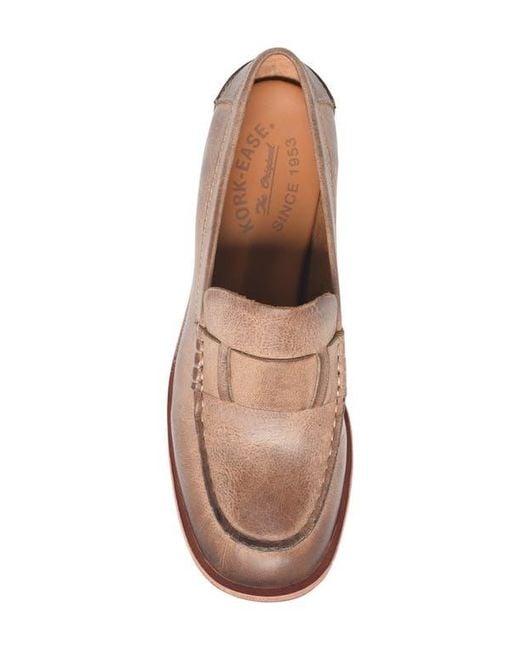 Kork-Ease Brown Kya Loafer Pump