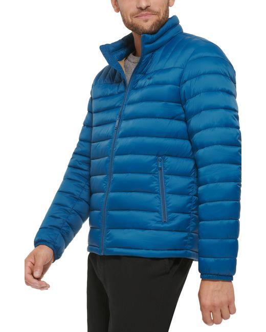 Dockers Blue Puffer Jacket for men