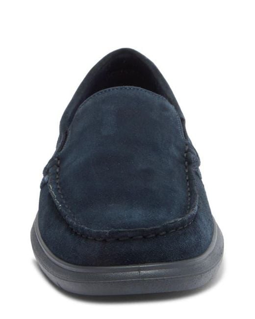 Ara Blue Lagrange Moc Toe Loafer for men