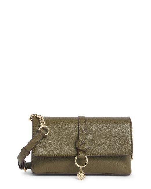 Nanette Lepore Green Akari Flap Shoulder Bag