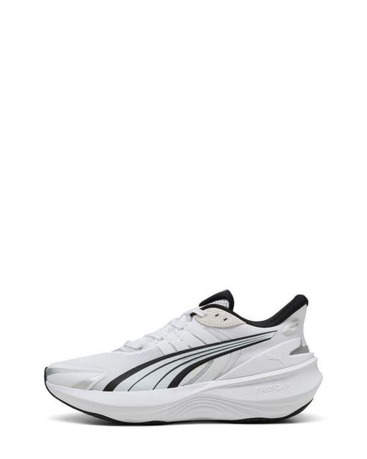 PUMA White Pulse Pro Running Shoe for men