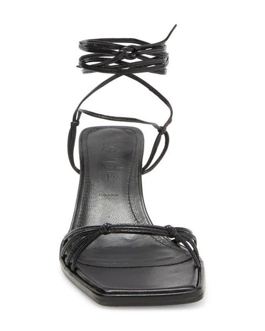 Aeyde Metallic Roda Ankle Wrap Sandal