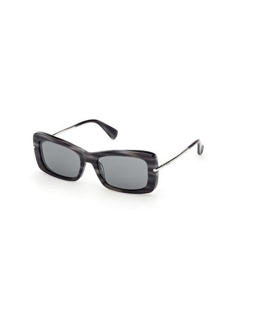 Max Mara Multicolor 54Mm Rectangular Sunglasses for men