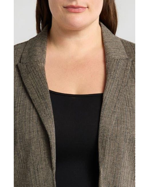 Wit & Wisdom Black Open Front Blazer