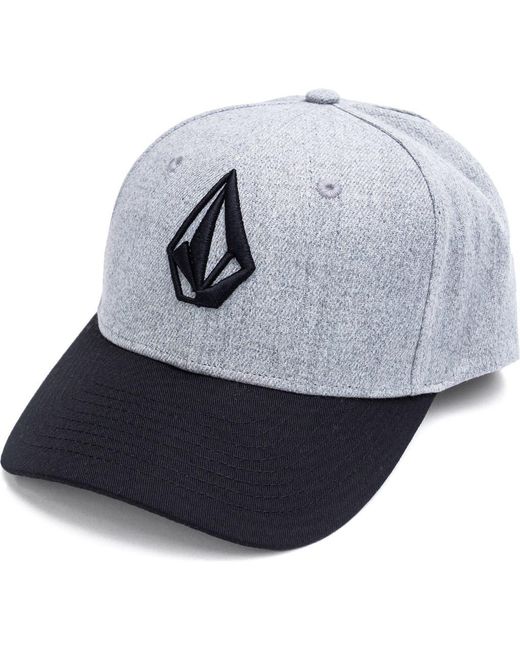 Volcom Blue Keoki Snapback Baseball Hat for men