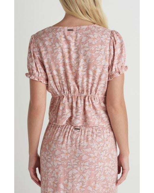 Hurley Pink Beachcomber Top