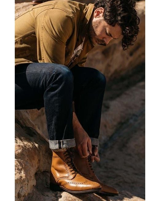 Anthony Veer Brown Grant Wingtip Boot for men