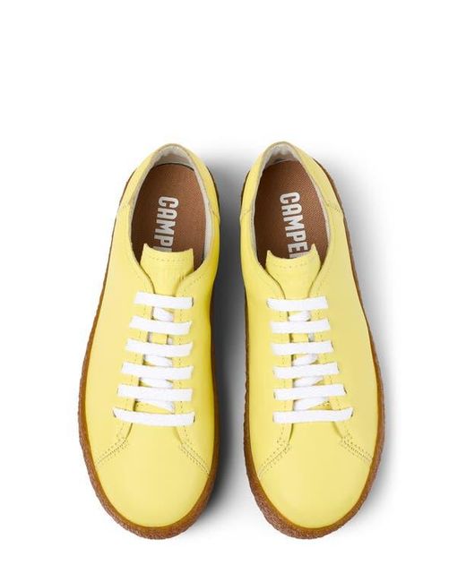 CAMPERLAB Yellow Peu Terreno Low Top Sneaker
