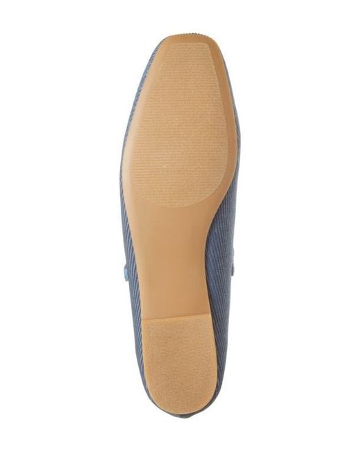Steve Madden Blue Marree Corduroy Mary Jane Flat