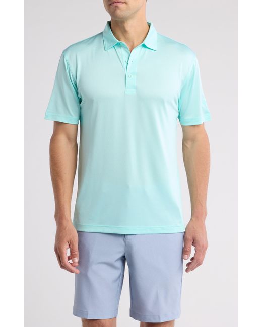 Callaway Golf® Blue Fine Line Stripe Polo for men