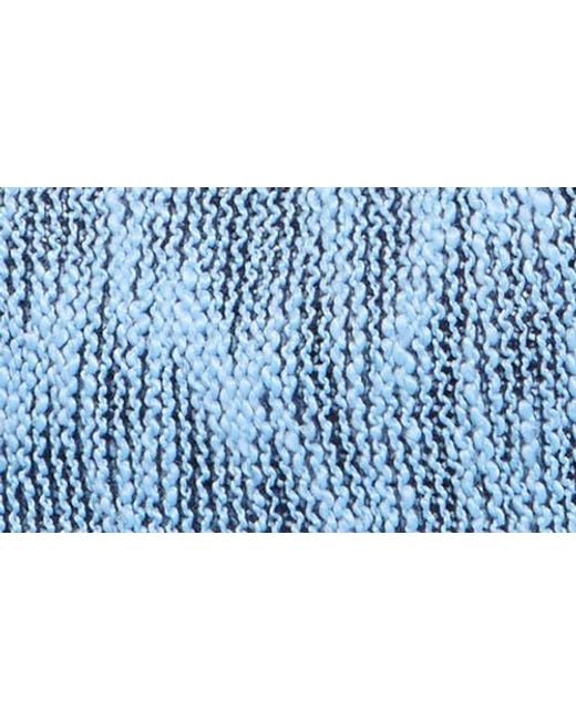 Scala Blue Knit Fedora