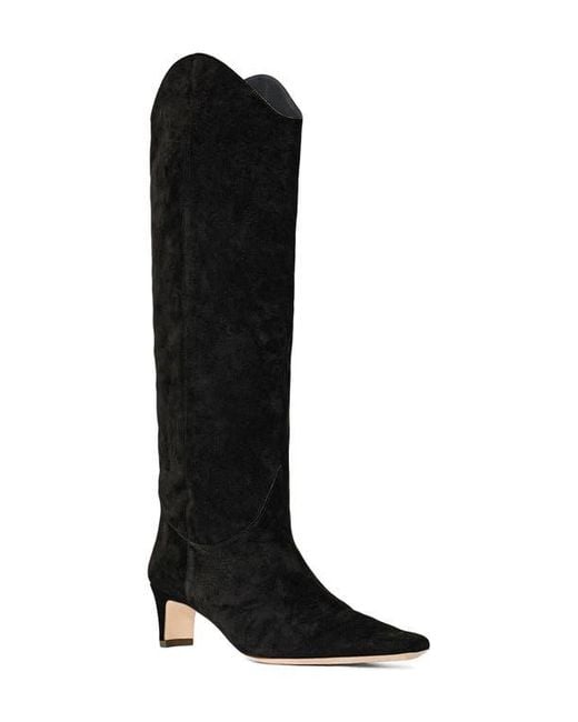 Staud Black Wally Western Boot