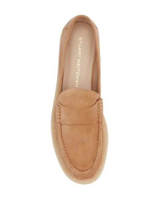 Stuart Weitzman Natural Blake Loafer