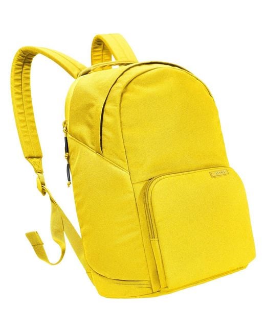 Brevite Yellow The Water Resistant Backpack