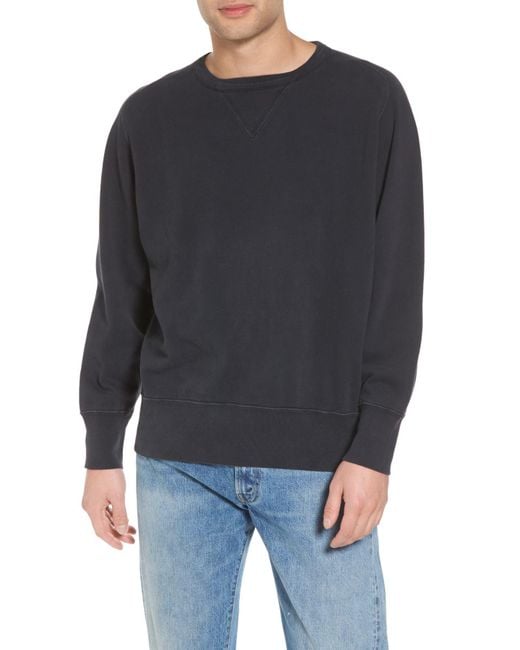 Levi's Cotton Levi's(r) Vintage Clothing Bay Meadows Sweatshirt in Black  for Men | Lyst