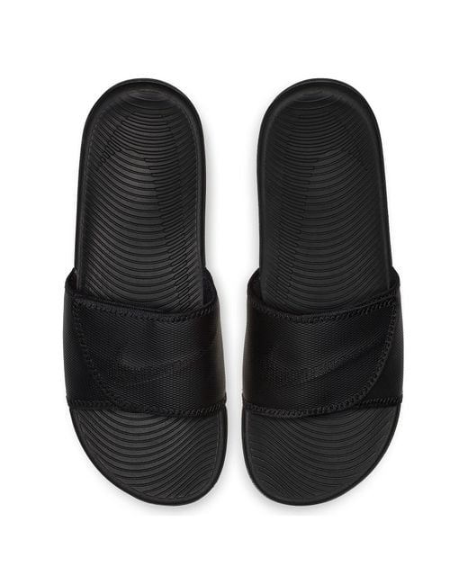 Nike Men's Kawa Adjustable Slide Sandals From Finish Line in Black for ...
