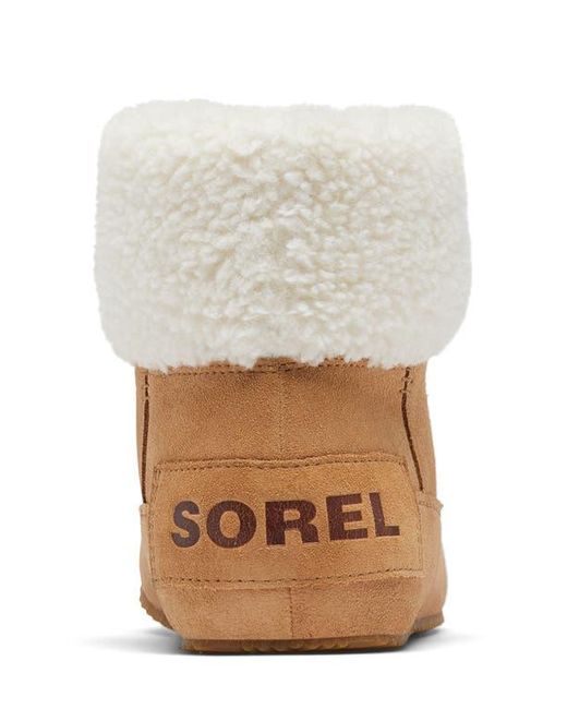Sorel White Go Stumptown Faux Fur Lined Bootie
