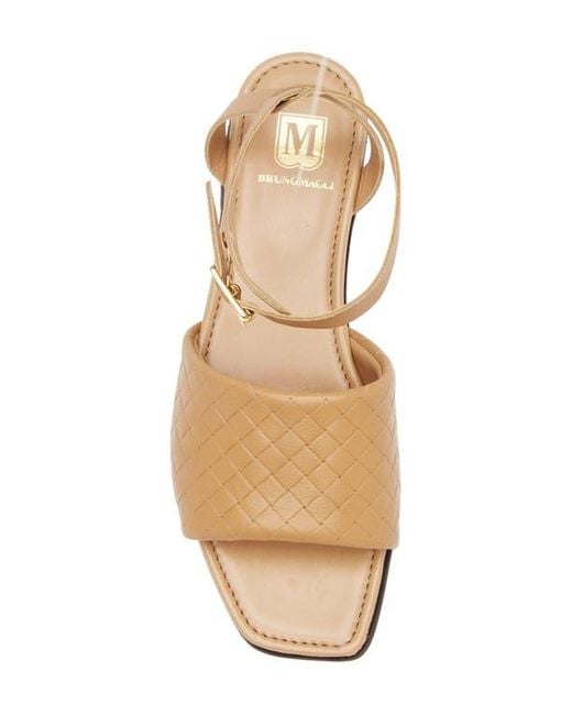 Bruno Magli Natural Rita Woven Sandal