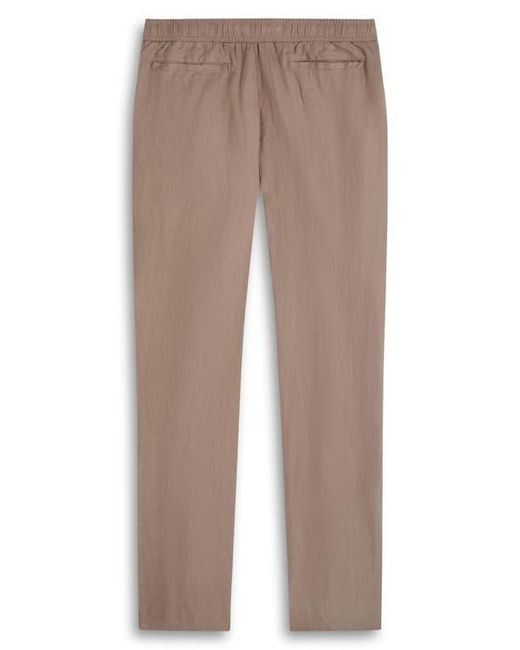 Bugatchi Natural Tristan Drawstring Linen Pants for men