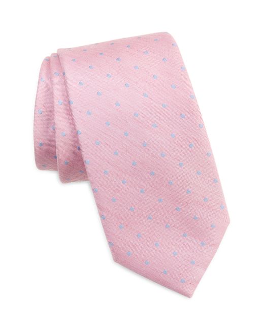Tommy Hilfiger Pink Dot Tie for men