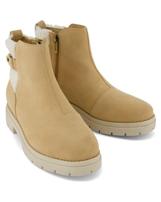 TOMS Natural Astrid Short Boot