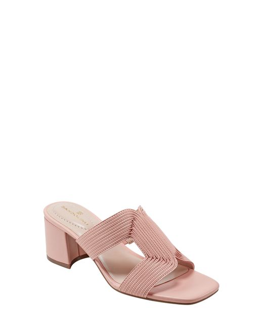 Bandolino Pink Merily 3 Heeled Sandal