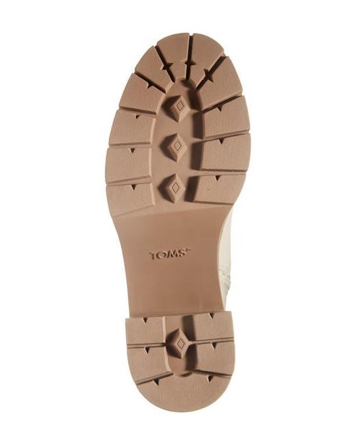 TOMS Natural Leather Rya Ankle Booties