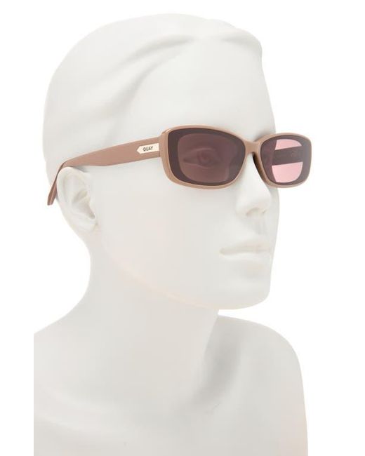 Quay Multicolor Vibe Check 62Mm Small Square Sunglasses for men