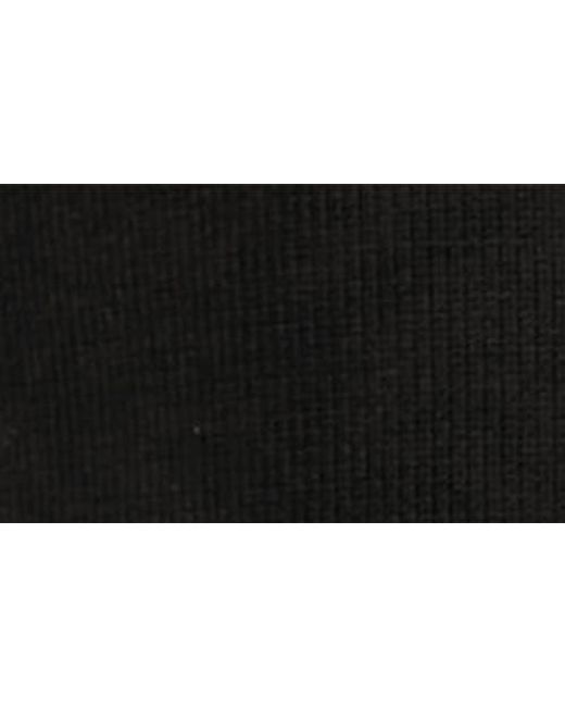 MIA Black Camera Knit Over-The-Knee Boot