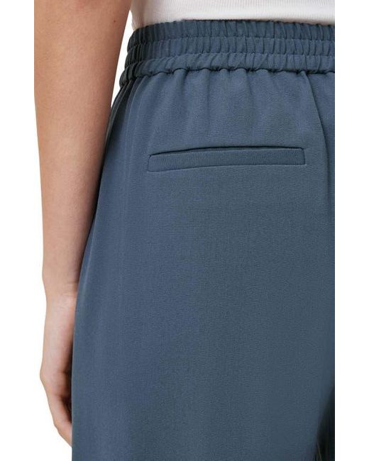 AllSaints Blue Aleida Wide Leg Pants