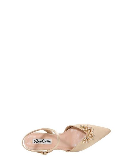 Lady Couture Metallic Classy Pointed Toe Pump