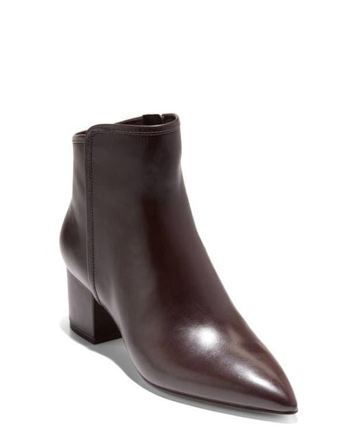 Cole Haan Brown Eanna Ankle Bootie