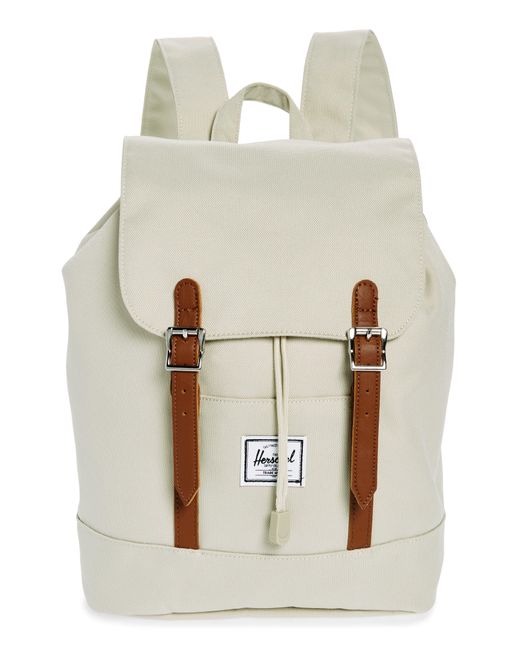 Herschel Supply Co. White Retreat Mini Backpack