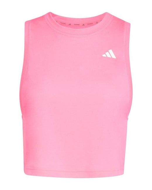Adidas Pink Training Essentials Tank